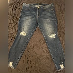 Maurice’s blue jeans